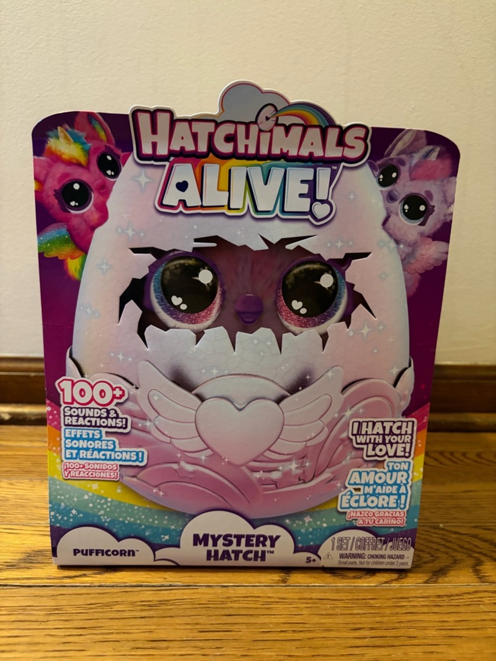 Hatchimals Alive! Mystery Hatch - Misty The Sky or Snowy The Ice Pufficorn